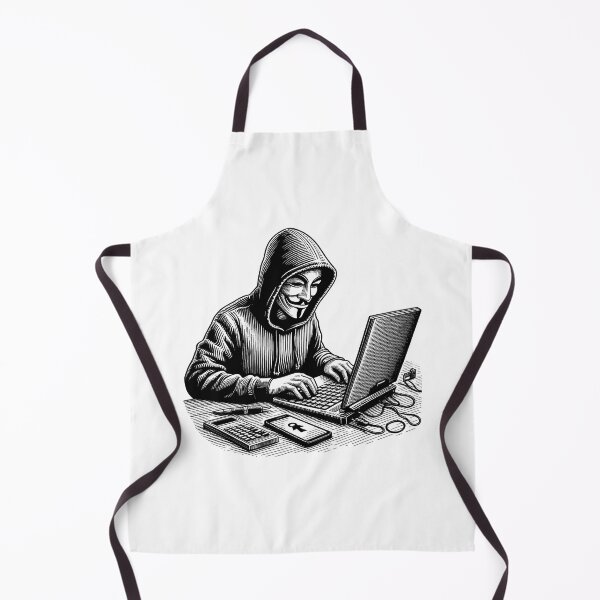 Item preview, Anonymous Attacker Hooded Figure Hacking designed and sold by NTGUILTY.