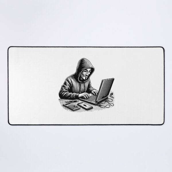 Item preview, Anonymous Attacker Hooded Figure Hacking designed and sold by NTGUILTY.