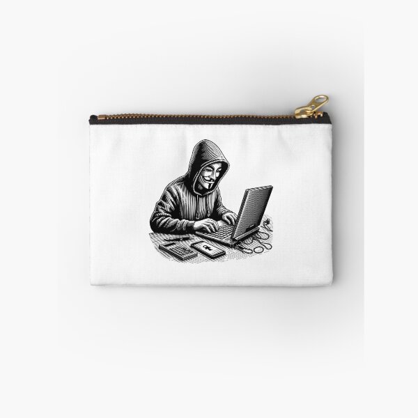 Item preview, Anonymous Attacker Hooded Figure Hacking designed and sold by NTGUILTY.
