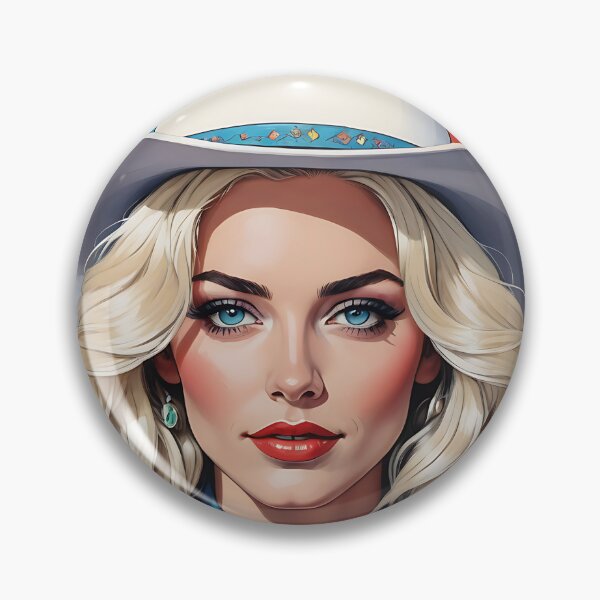 Item preview, Plantinum Blonde Cowgirl designed and sold by ChicLA.