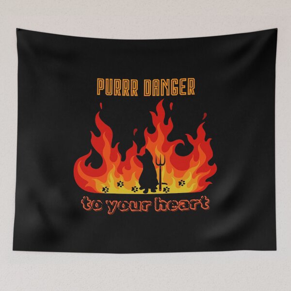 Item preview, Purrr Danger - funny idea for Cat Lovers! designed and sold by AtushaSpark.