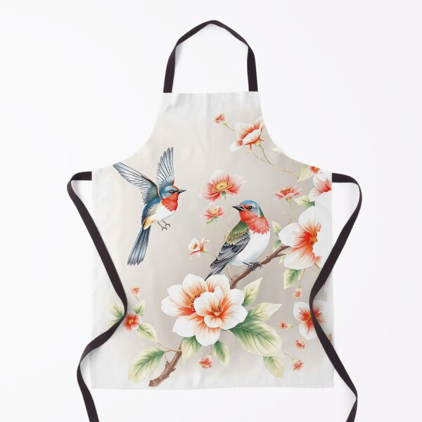 Item preview, Chinoiserie Birds and Flowers designed and sold by TestudoDesign.