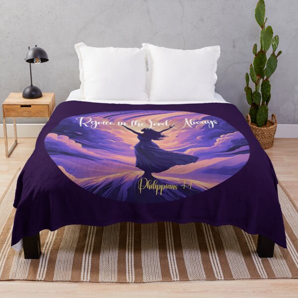 Item preview, Rejoice in The Lord Always Philippians 4:4 designed and sold by BlessedHandsDesigns.
