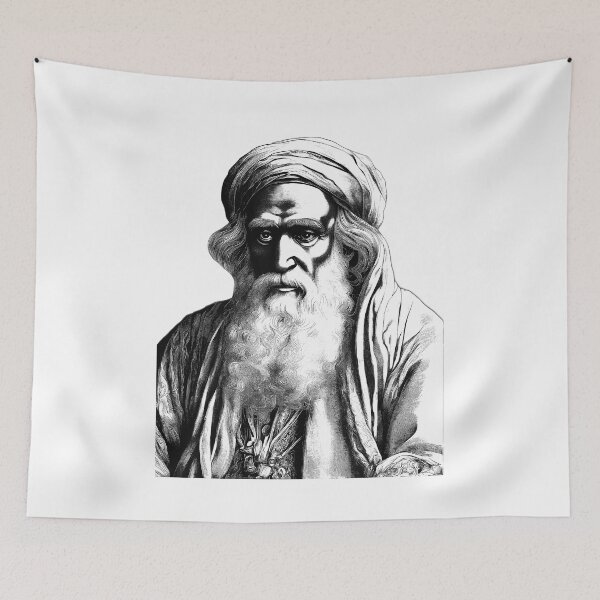 Item preview, Poetic Visionary Omar Khayyam's Enigmatic Portrait designed and sold by NTGUILTY.