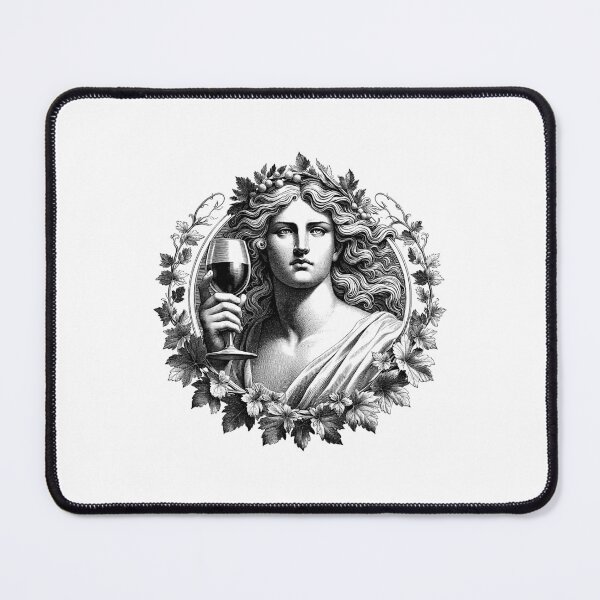 Item preview, Dionysian Delight Portrait Celebrates God of Wine designed and sold by NTGUILTY.