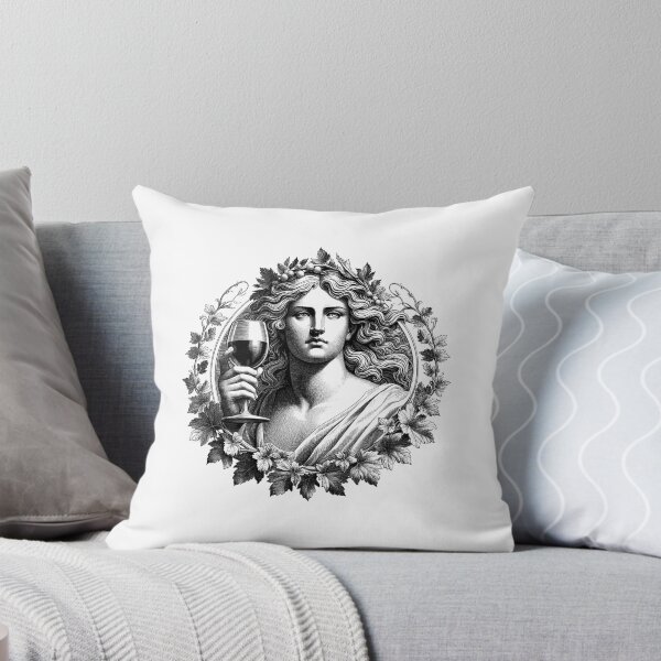 Item preview, Dionysian Delight Portrait Celebrates God of Wine designed and sold by NTGUILTY.