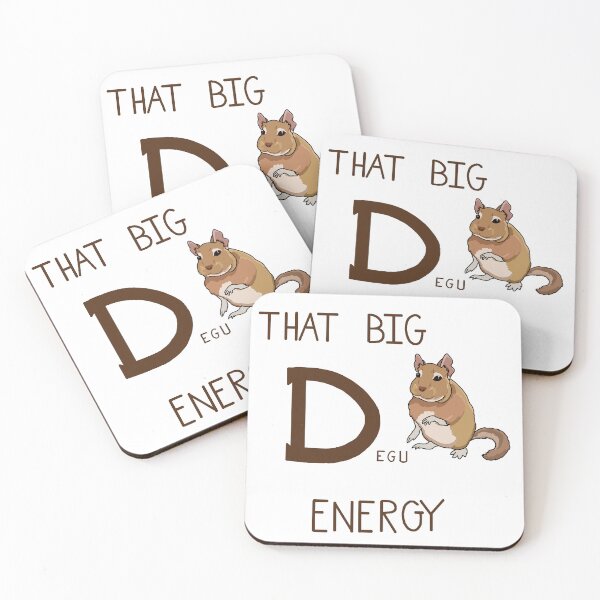 Item preview, That Big Degu Energy designed and sold by WhispersImaging.