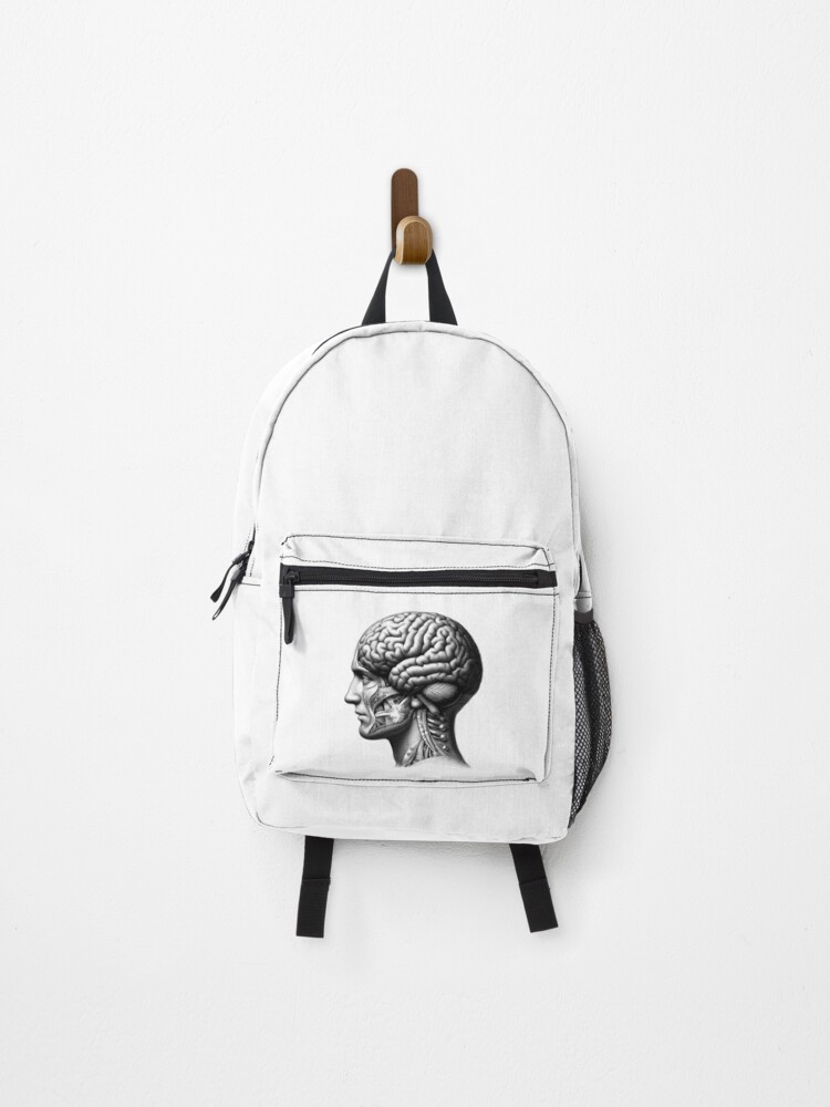 Thumbnail 1 of 3, Backpack, Brain Model designed and sold by NTGUILTY.