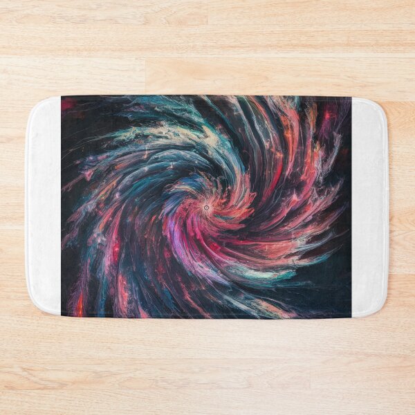Item preview, Cosmic Dreamscape: Abstract Galaxy Swirl Art Print - Vibrant Nebula Wall Decor designed and sold by ImagineRainbows.