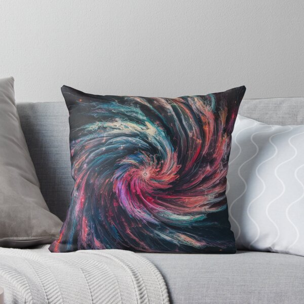 Item preview, Cosmic Dreamscape: Abstract Galaxy Swirl Art Print - Vibrant Nebula Wall Decor designed and sold by ImagineRainbows.
