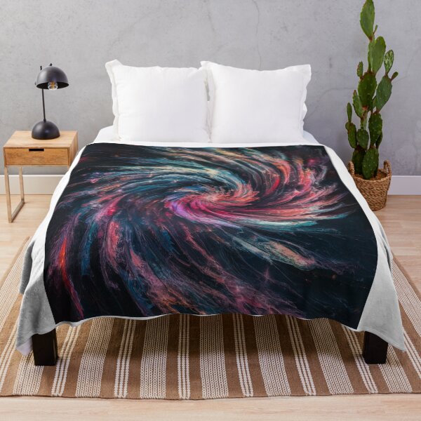 Item preview, Cosmic Dreamscape: Abstract Galaxy Swirl Art Print - Vibrant Nebula Wall Decor designed and sold by ImagineRainbows.