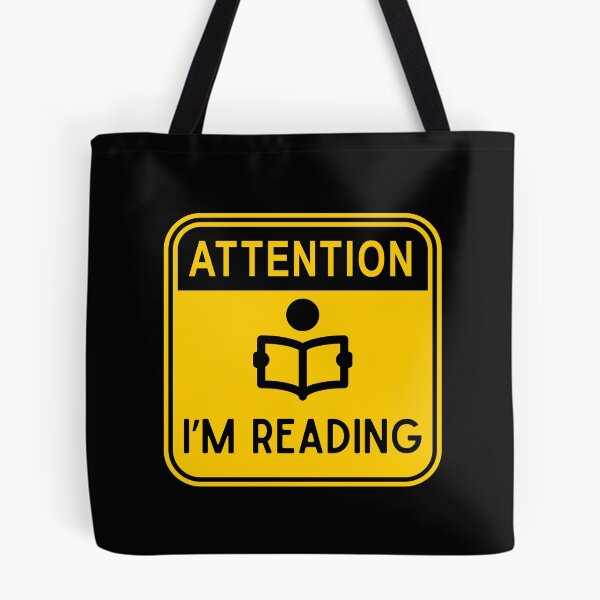 Item preview, Attention I am reading book designed and sold by szerper.