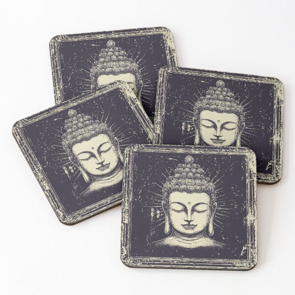 Item preview, Peaceful Buddha Meditation – Vintage Illustration designed and sold by ZenHorn.