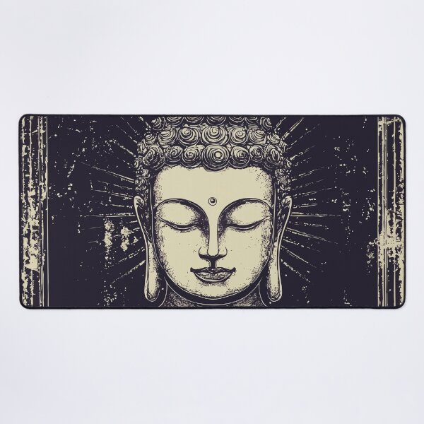 Item preview, Peaceful Buddha Meditation – Vintage Illustration designed and sold by ZenHorn.