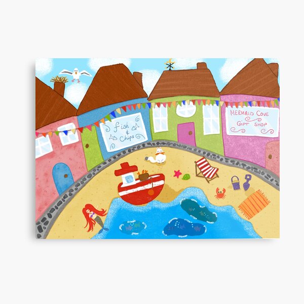 Item preview, Mermaid Cove  designed and sold by RileyRayDesign.