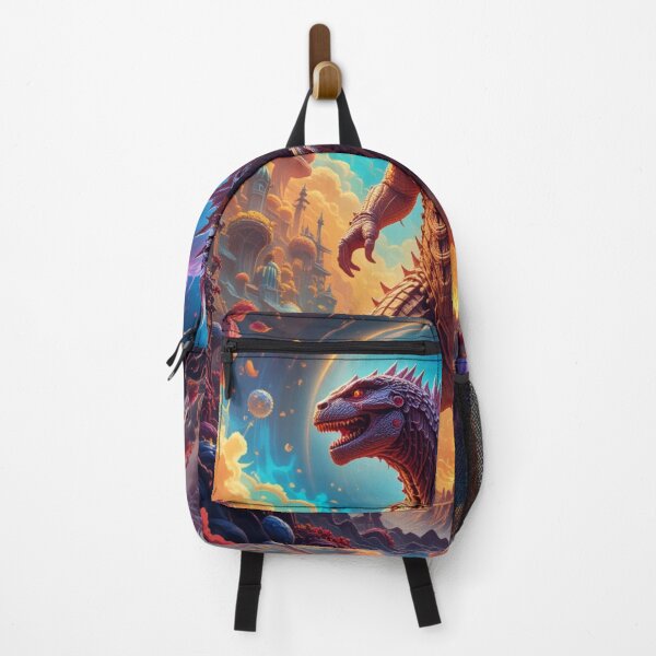 Item preview, The Colorful Godzilla designed and sold by cfbennettmedia.