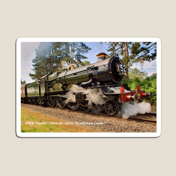 Item preview, GWR "Castle" class no. 4079 "Pendennis Castle" departs Gotherington designed and sold by RJKYTE1970.