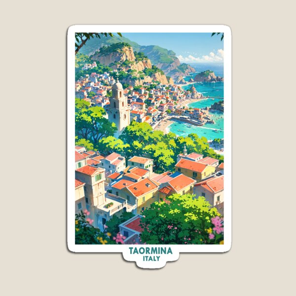 Item preview, Taormina, Italy designed and sold by Worldscape Wonders.