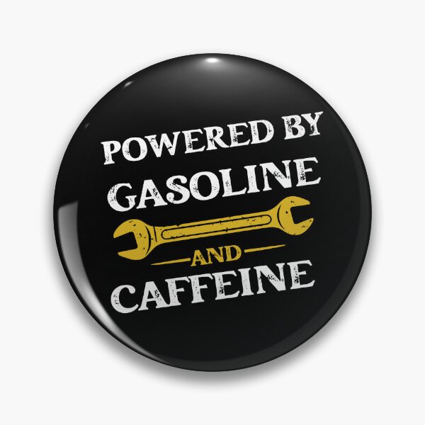 Item preview, Powered by Gasoline and Caffeine designed and sold by EnchantedOwl.