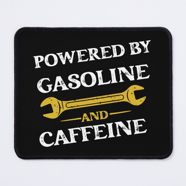 Item preview, Powered by Gasoline and Caffeine designed and sold by EnchantedOwl.