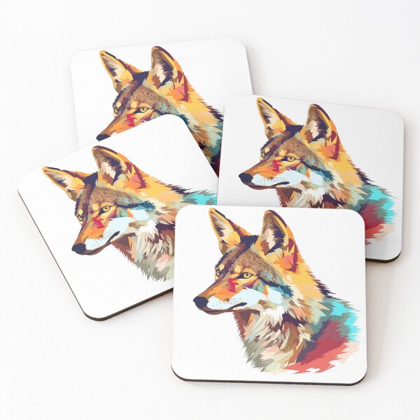 Item preview, Coyote | Watercolor | Wild Animal | Animal | Zoo | Wildlife | Lifestyle | Bold Colors  designed and sold by mwinter2205.