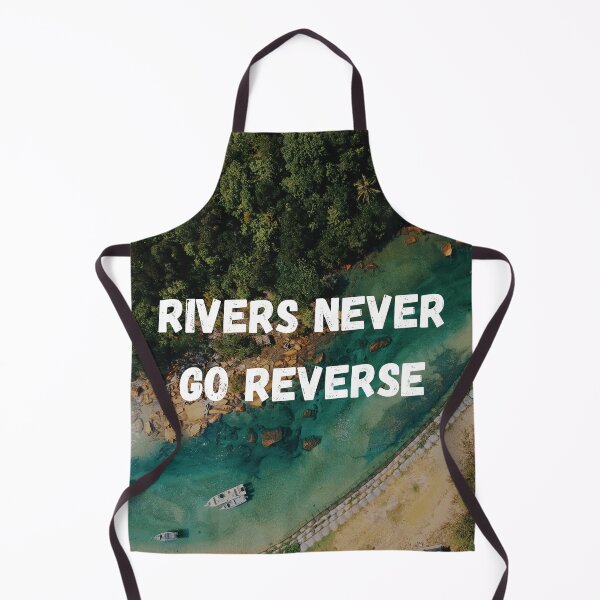 Item preview, Rivers never go reverse - Inspirational quote designed and sold by Naquo.