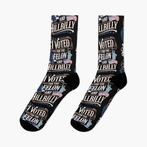 Item preview, I Voted For The Felon And Hillbilly designed and sold by Redgiant87x.