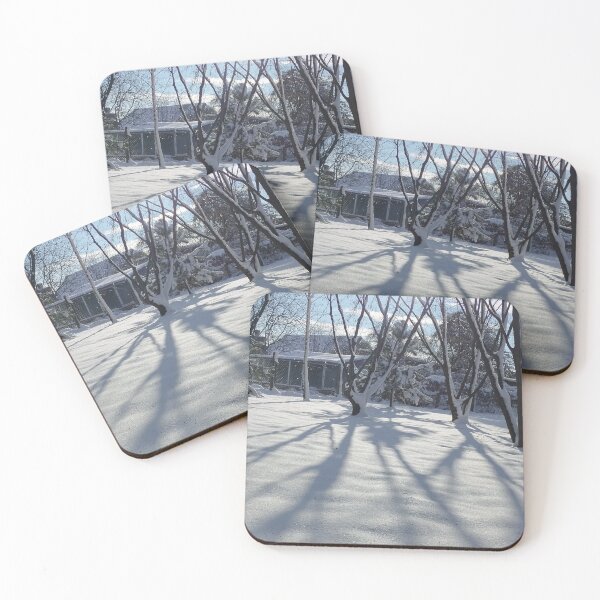 Item preview,  shadows of trees on the snow designed and sold by StefanoARTo.