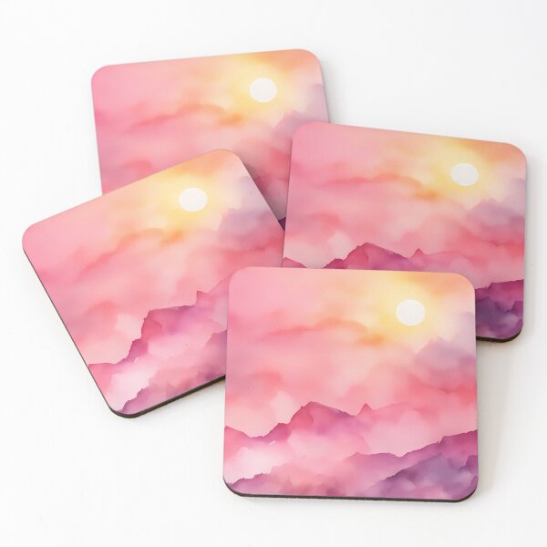 Item preview, Pink Fantasy Mountains designed and sold by CalmnessbyChoice.