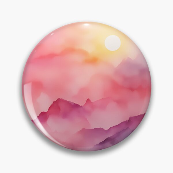 Item preview, Pink Fantasy Mountains designed and sold by CalmnessbyChoice.