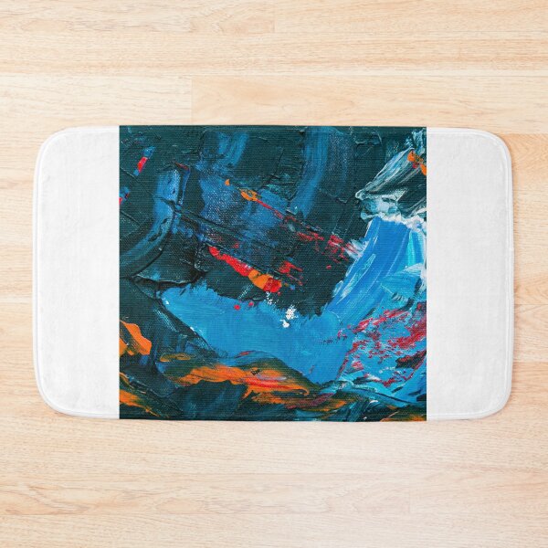 Item preview, Abstract Expressionist Painting: Bold Brushstrokes Art Print - Modern Wall Decor designed and sold by ImagineRainbows.
