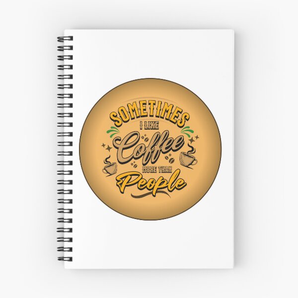 Item preview, “A veces me gusta más el café que la gente” Gráfico con temática de café designed and sold by Building60media.