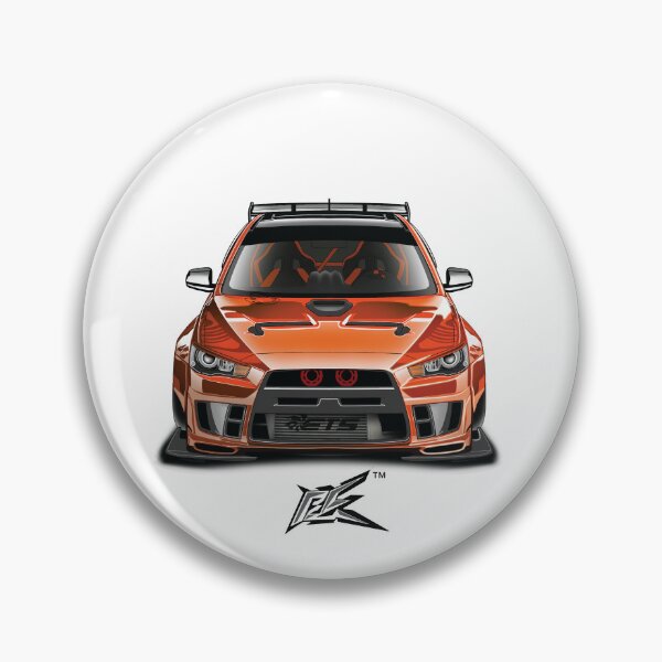 Item preview, evo x widebody orange  designed and sold by NaquashM.