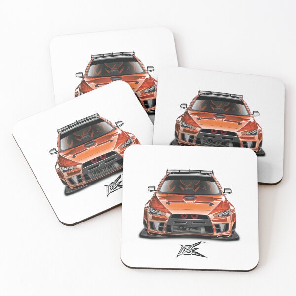 Item preview, evo x widebody orange  designed and sold by NaquashM.