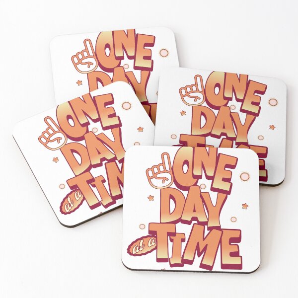 Item preview,  "One Day at a Time – A Bright Reminder to Keep Moving Forward" designed and sold by Building60media.