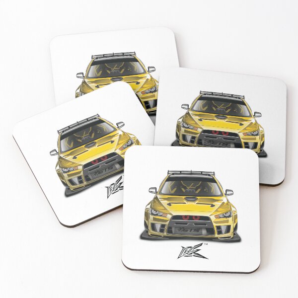 Item preview, evo x widebody yellow  designed and sold by NaquashM.
