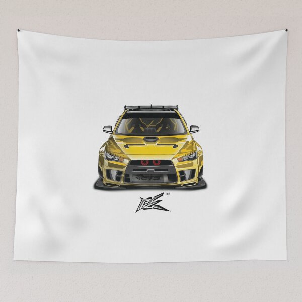 Item preview, evo x widebody yellow  designed and sold by NaquashM.