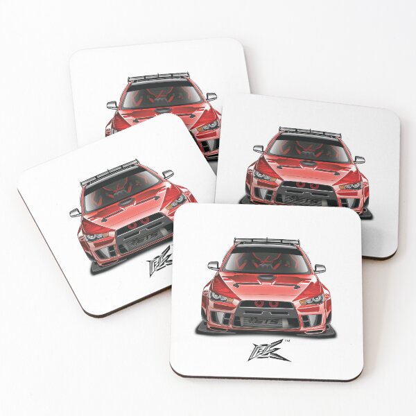 Item preview, evo x widebody red designed and sold by NaquashM.