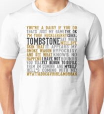 Tombstone Filmzitate Unisex T-Shirt