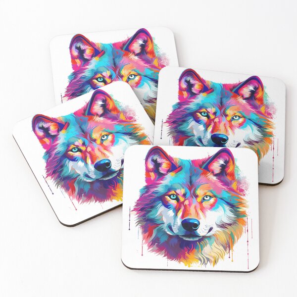 Item preview, Wolf | Watercolor | Wild Animal | Animal | Zoo | Wildlife | Lifestyle | Bold Colors  designed and sold by mwinter2205.