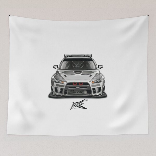 Item preview, evo x widebody white  designed and sold by NaquashM.