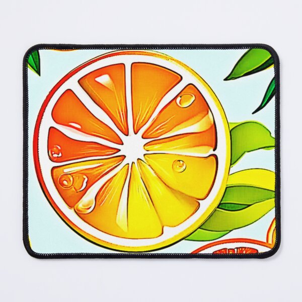 Item preview, Orange Slice: Citrus Art designed and sold by Health And Fitness Posts e-Store.
