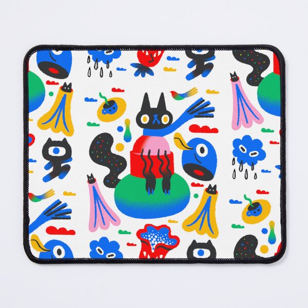 Item preview, Cat, cheerful, colorful designed and sold by noico.