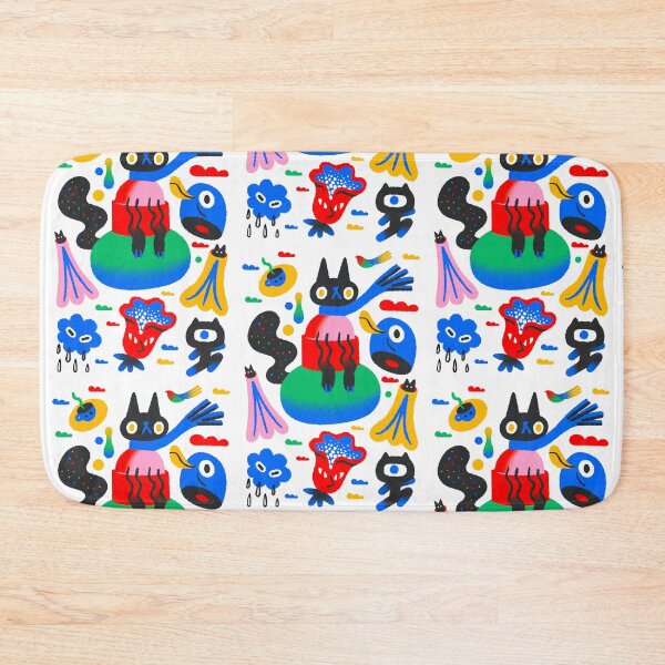 Item preview, Cat, cheerful, colorful designed and sold by noico.