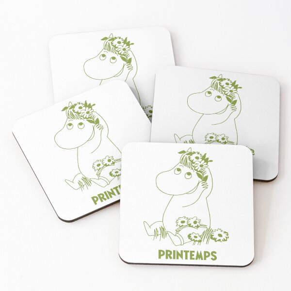Item preview, Cute hippopotamus in spring designed and sold by BrigitteCooper.