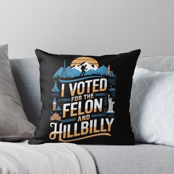 Item preview, I Voted For The Felon And Hillbilly designed and sold by Redgiant87x.