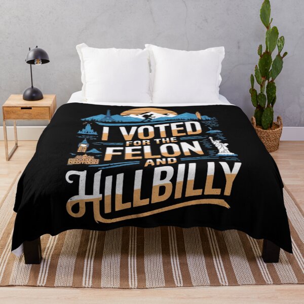 Item preview, I Voted For The Felon And Hillbilly designed and sold by Redgiant87x.