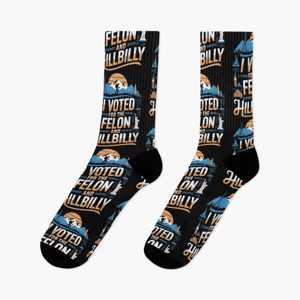 Item preview, I Voted For The Felon And Hillbilly designed and sold by Redgiant87x.