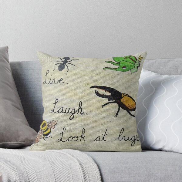 Item preview, Live. Laugh. Love. Except it's bugs. designed and sold by WhispersImaging.