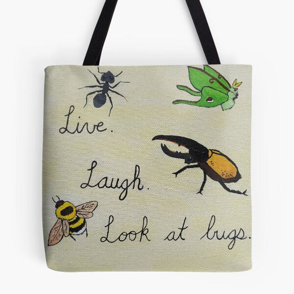 Item preview, Live. Laugh. Love. Except it's bugs. designed and sold by WhispersImaging.